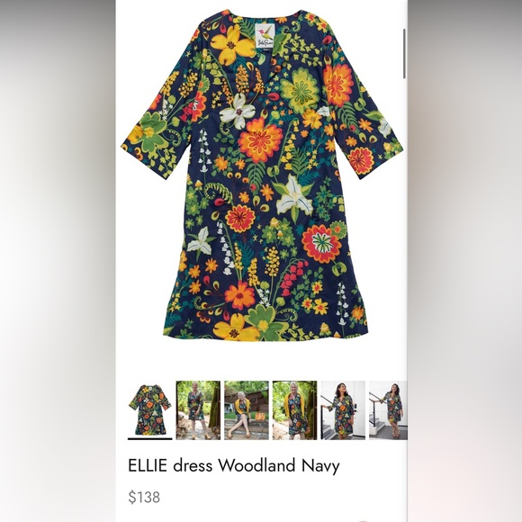 New Lesley Evers Ellie Dress- XL - Picture 2 of 10
